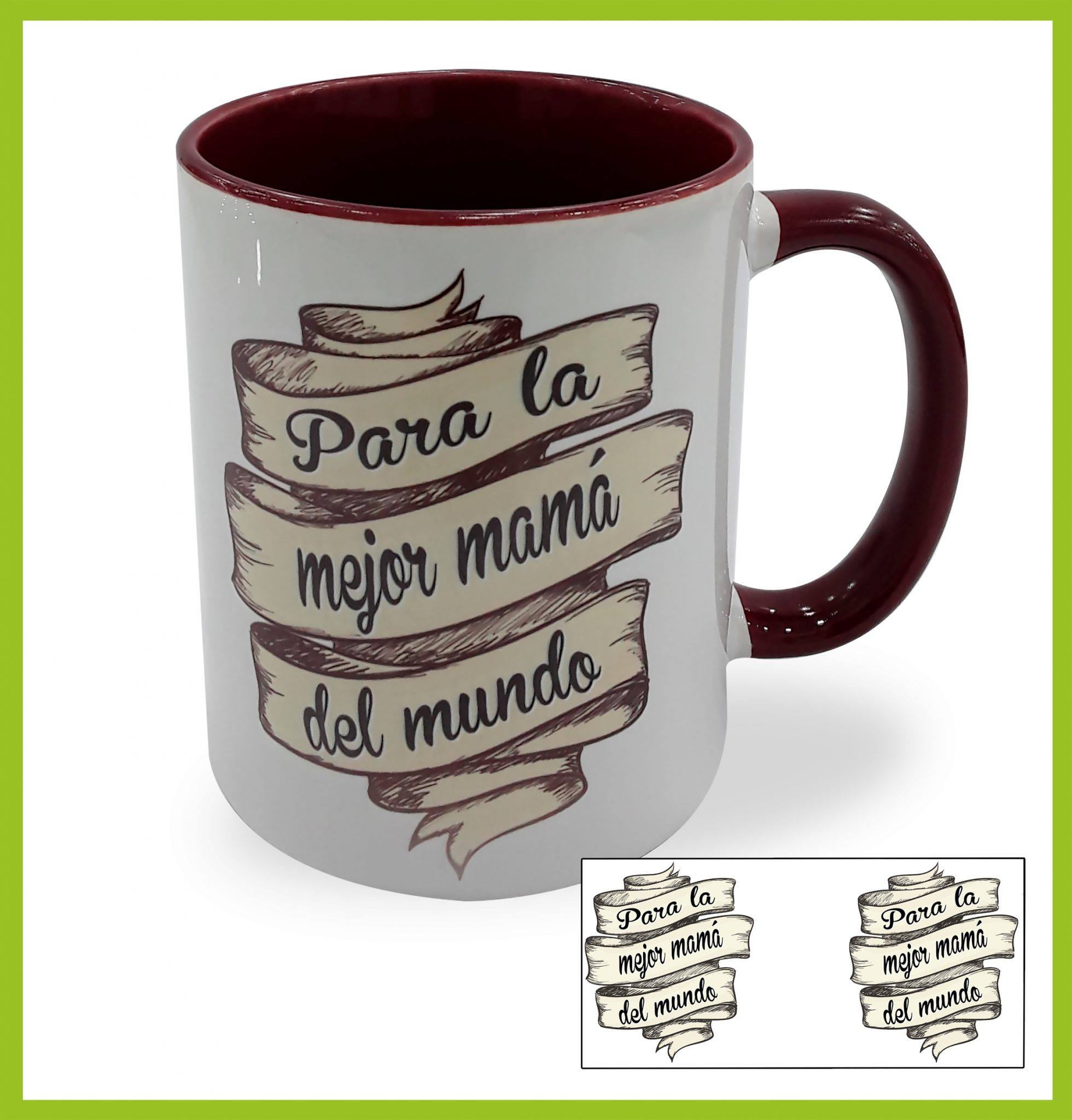 Taza la mejor mamá  Regalos Personalizados